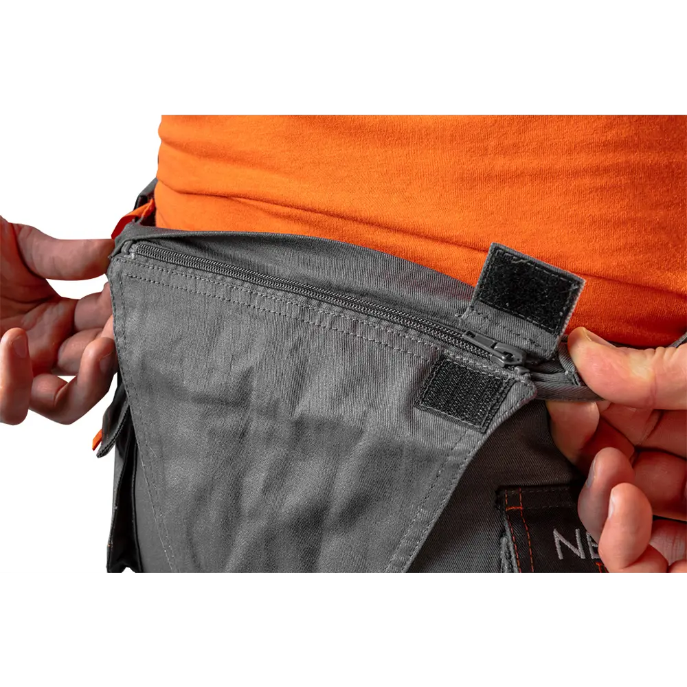 Полукомбинезон рабочий Neo Tools хлопок 100% серый размер XXXL рост 190-193 NEO Tools Slim STLM-2013132 - Вид №7