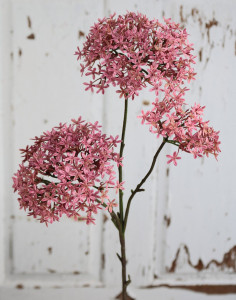 3304 515 a3 Искусственная корона, 3 цветка, 76 см, розовая H-andreas