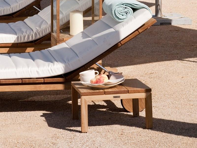 TRIBÙ Подставка для ног из тика Kos 04090 - Вид №4