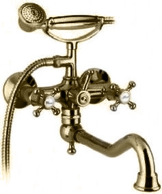 Смеситель MIGLIORE Lady ML.LAD-986.CRDO для ванны/душа - хром/золото  - Вид №2