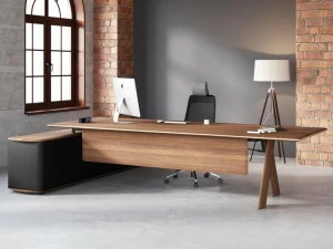 Ersa Рабочий стол из дерева с ящиками и системой управления кабелями Meliades