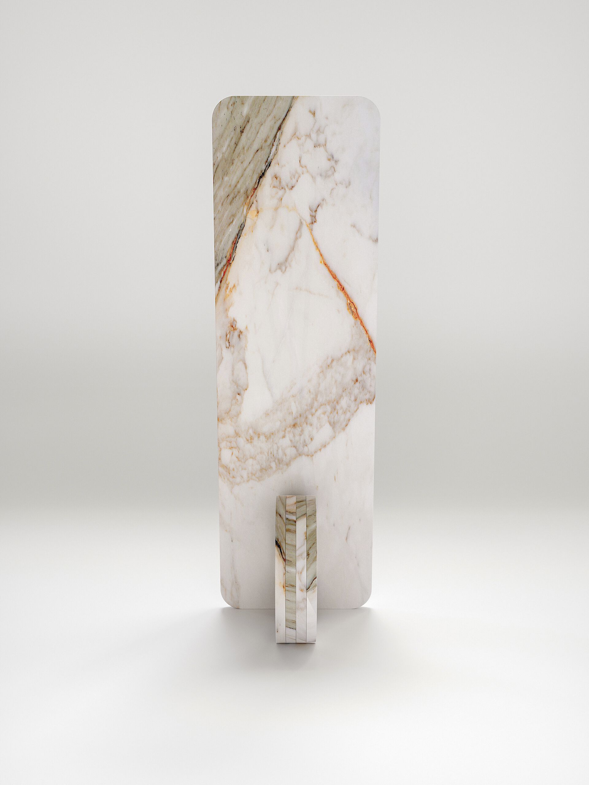 Мраморное напольное зеркало Calacatta Pistore Marmi кольцо ARCH-00109018 - Вид №3