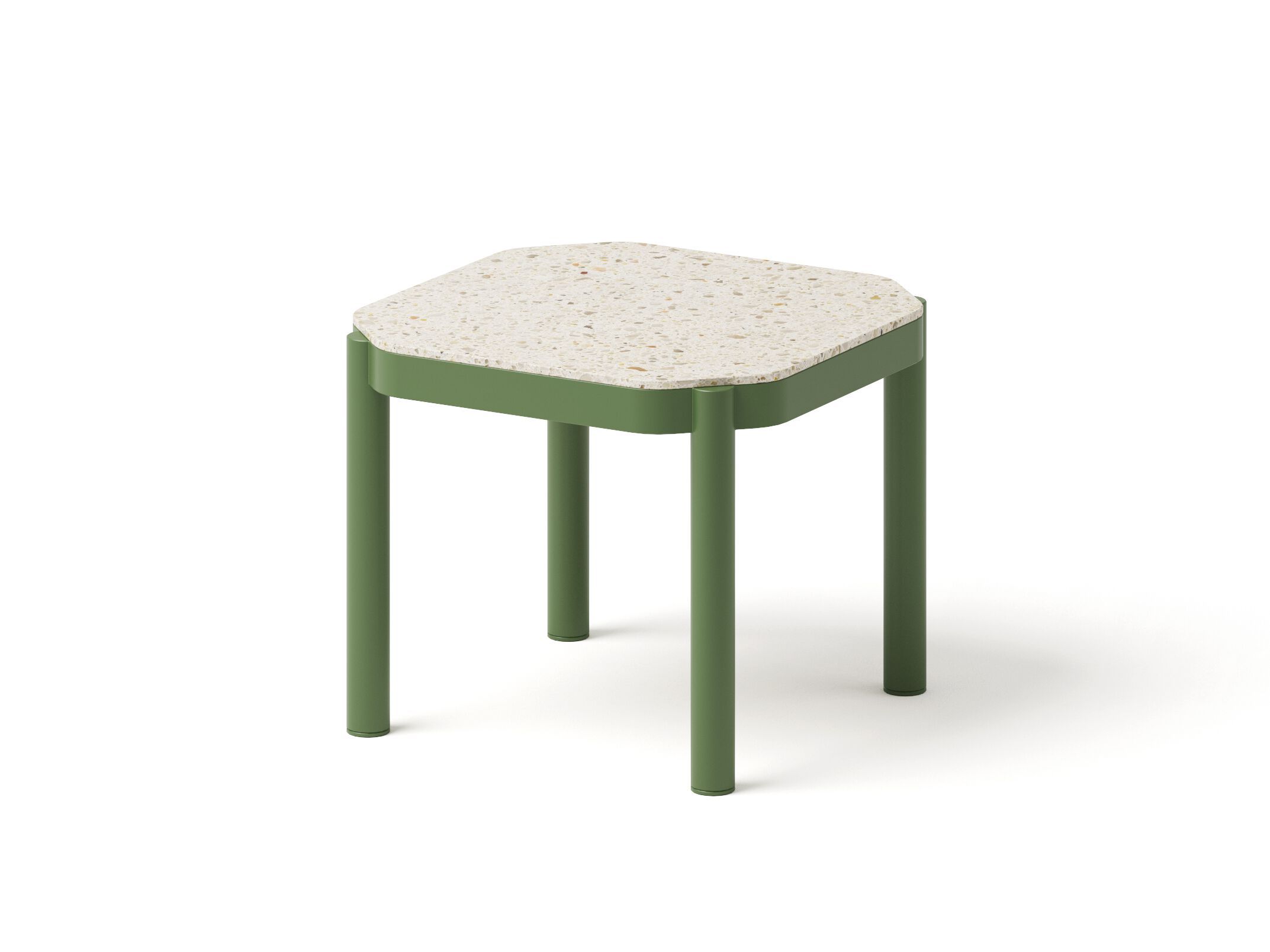 Алюминиевый квадратный журнальный столик для сада Joyf Tropic ARCH-00083365