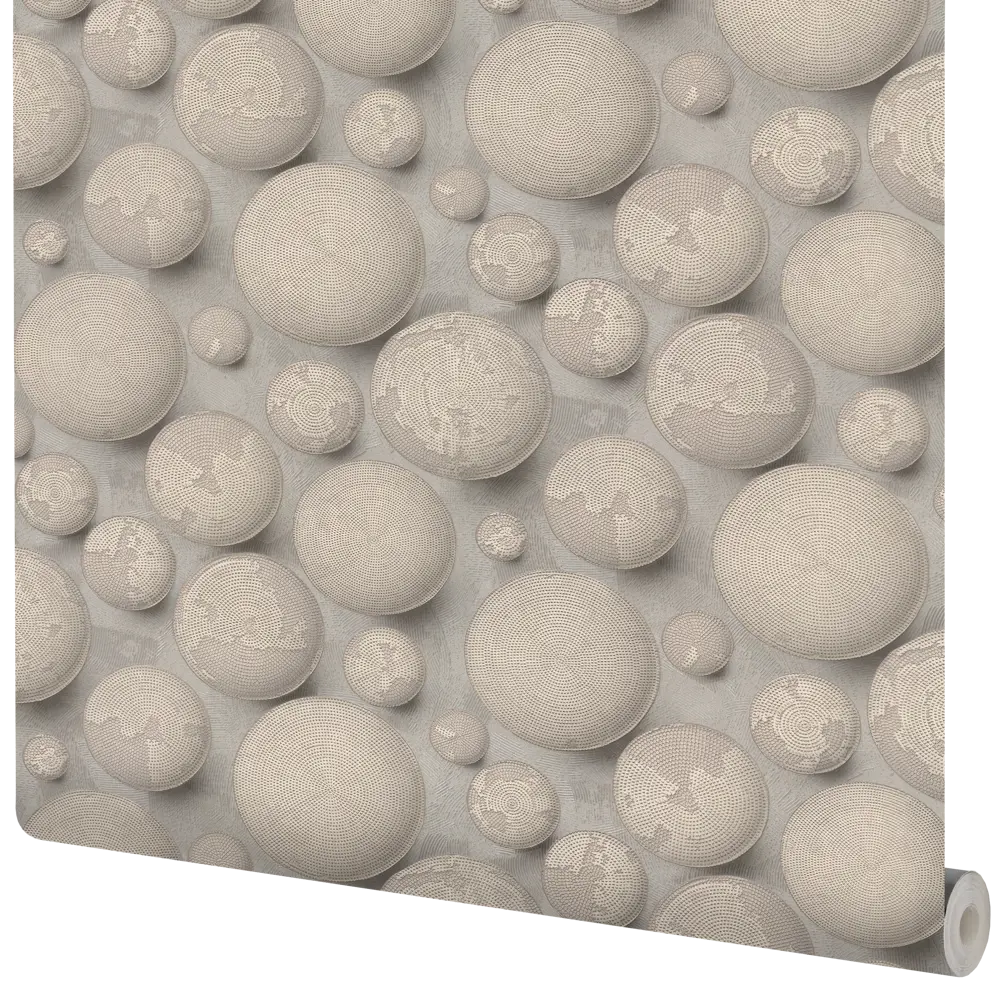 Обои флизелиновые Аспект Ру Титан коричнево-серые 1.06 м 70347-42 STLM-2109917