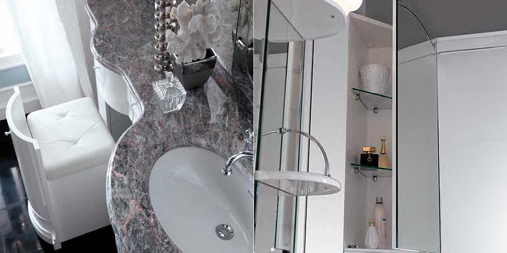 Комплект мебели для ванной комнаты Comp.n.16 Eurodesign Hilton COMPN16 - Вид №2