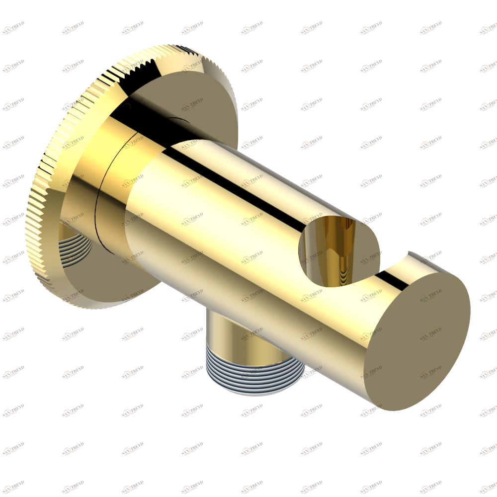 A55-53L Вывод встраиваемый в стену с крючком Thg-paris Art Déco с рукоятками Покрытие PVD золотистый цвет A55-53L CAT.F