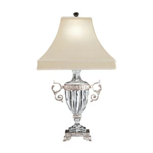 Настольная лампа 10120-48 от Schonbek SCHONBEK ВАЗА 244512 Белый;серебро