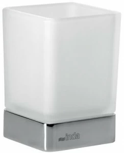 INDA® Отдельностоящий держатель зубных щеток из матового стекла Lea A1810z