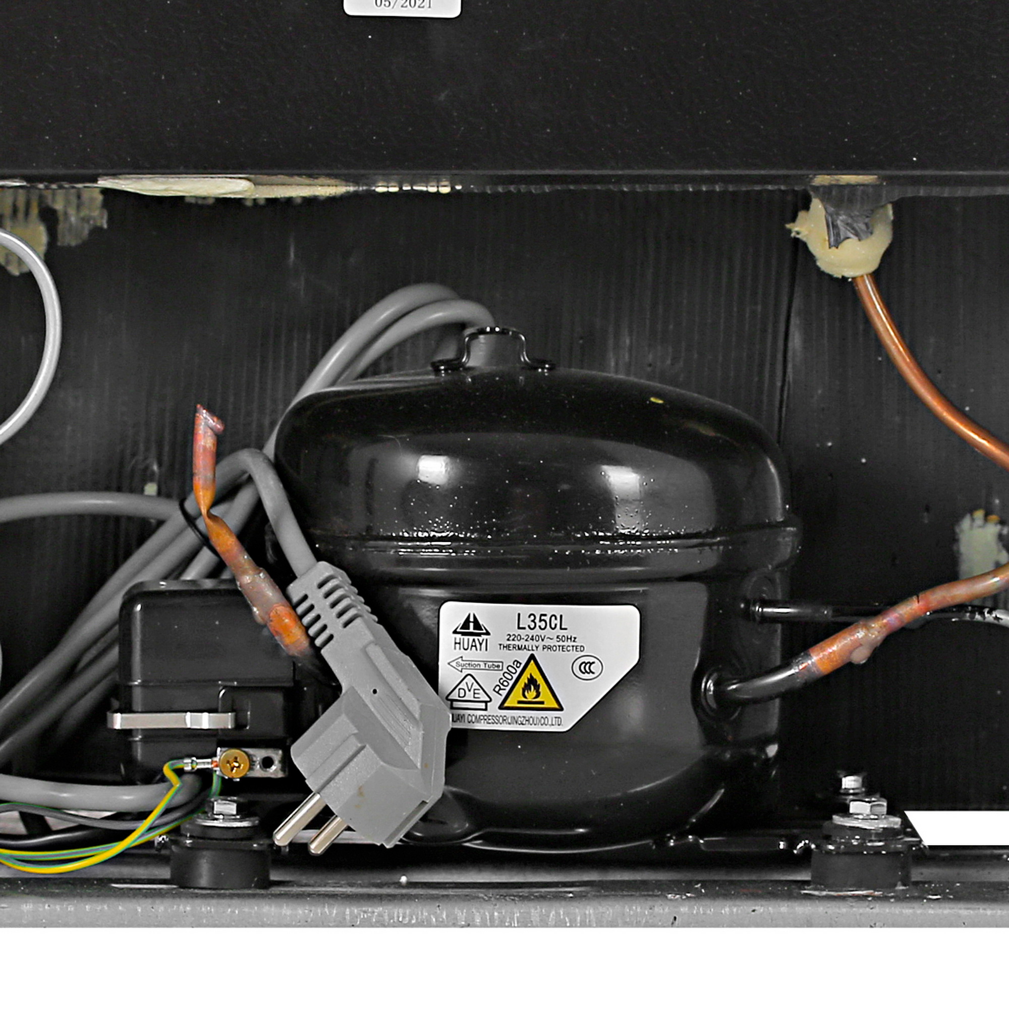 8195262 Холодильник компактный   Tesler RC-73 серебристый STDN-0034617 - Вид №11