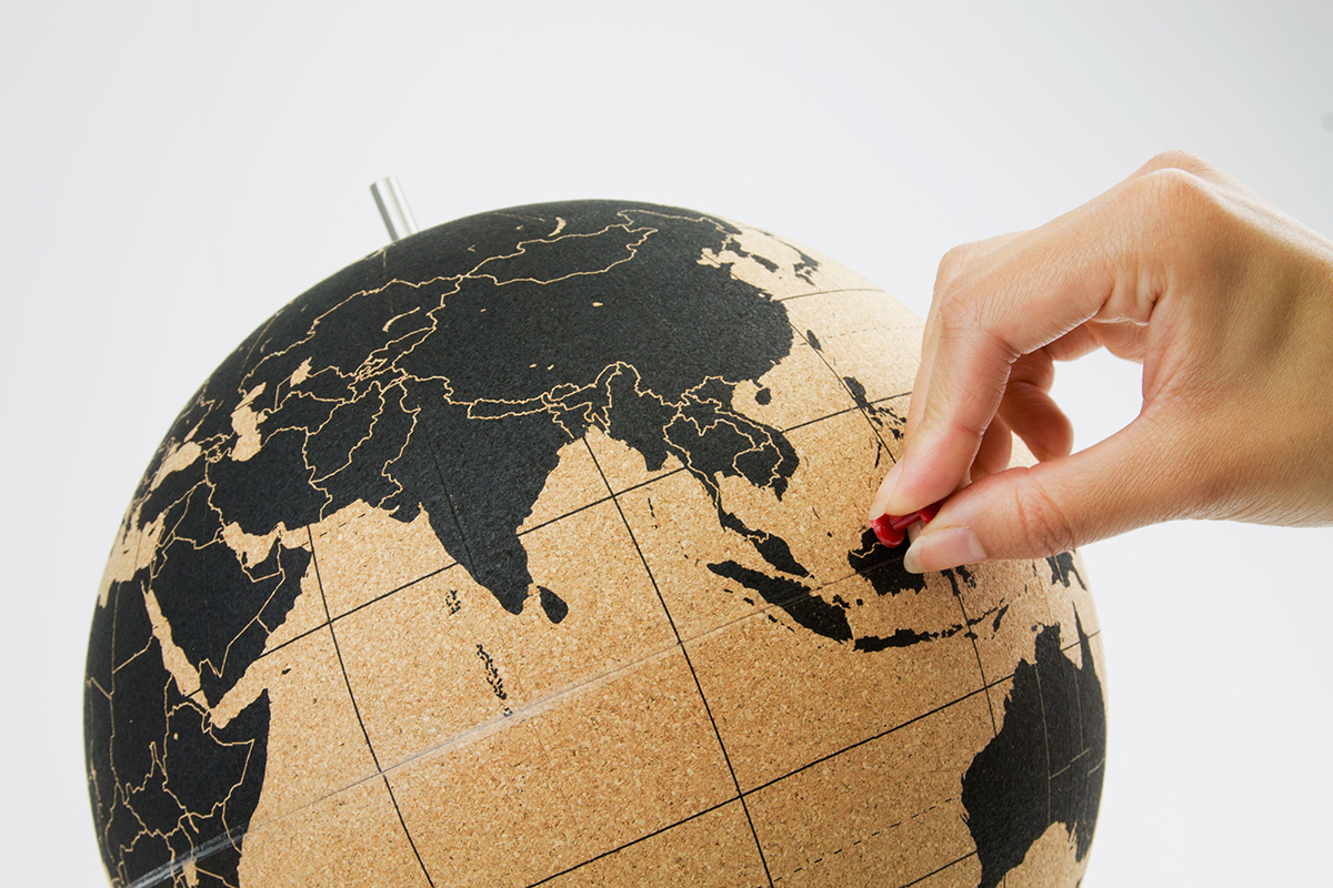 Пробковый глобус для путешественников SUCK UK SKCORKGLOBE1 - Вид №2