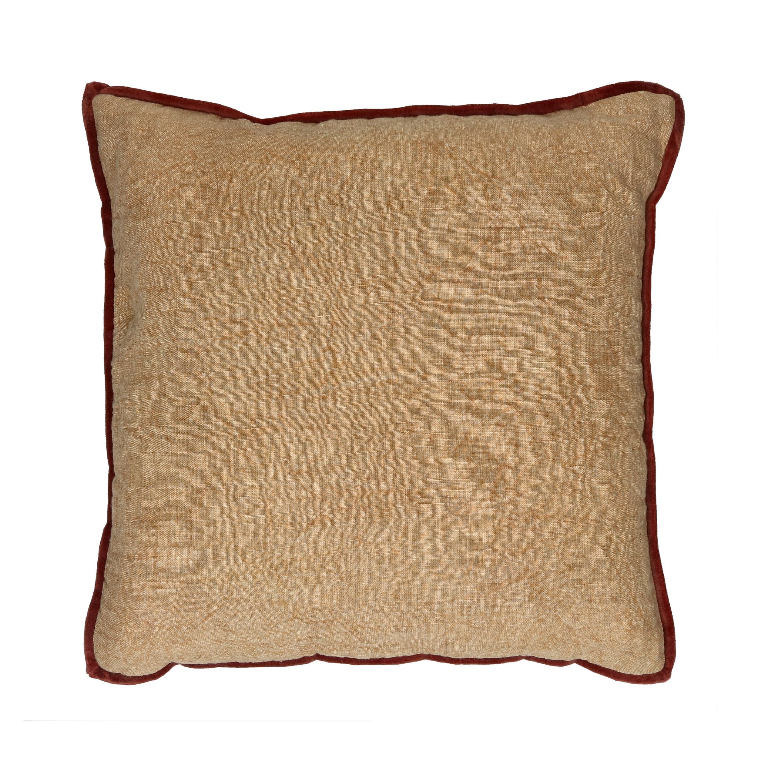 Подушка из льна и хлопка POMAX ALPHA OPPOSITES ARCH-00048053 - Вид №28