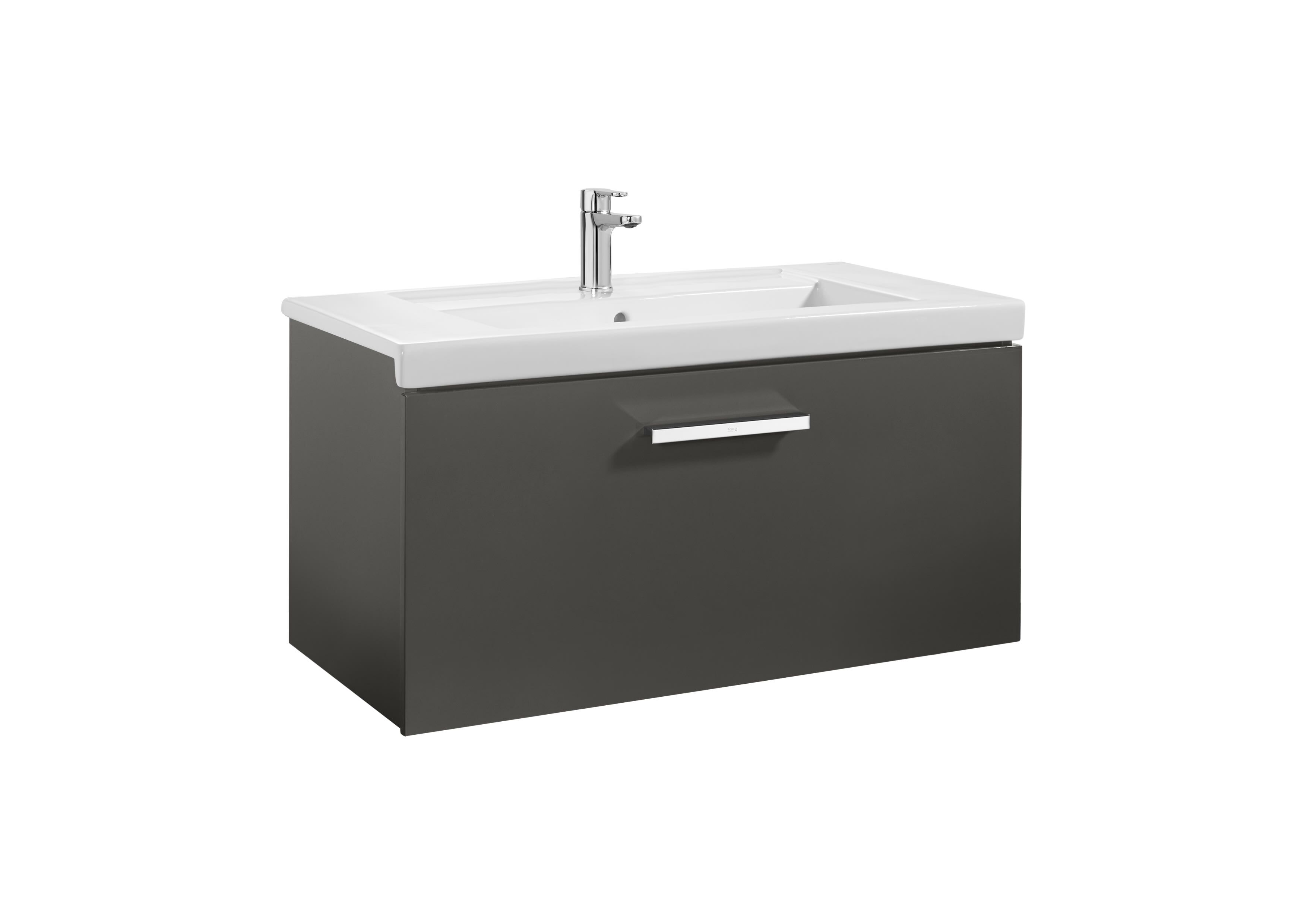 Подвесной шкаф с одной раковиной со встроенной раковиной Roca Prisma ARCH-00031879 - Вид №36