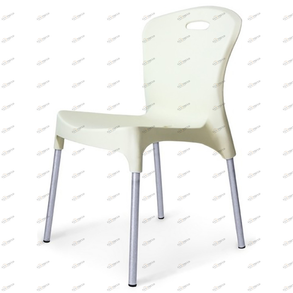 Стул пластиковый белый Emy White AFINA ДИЗАЙНЕРСКИЕ, EMY 130607 Белый 