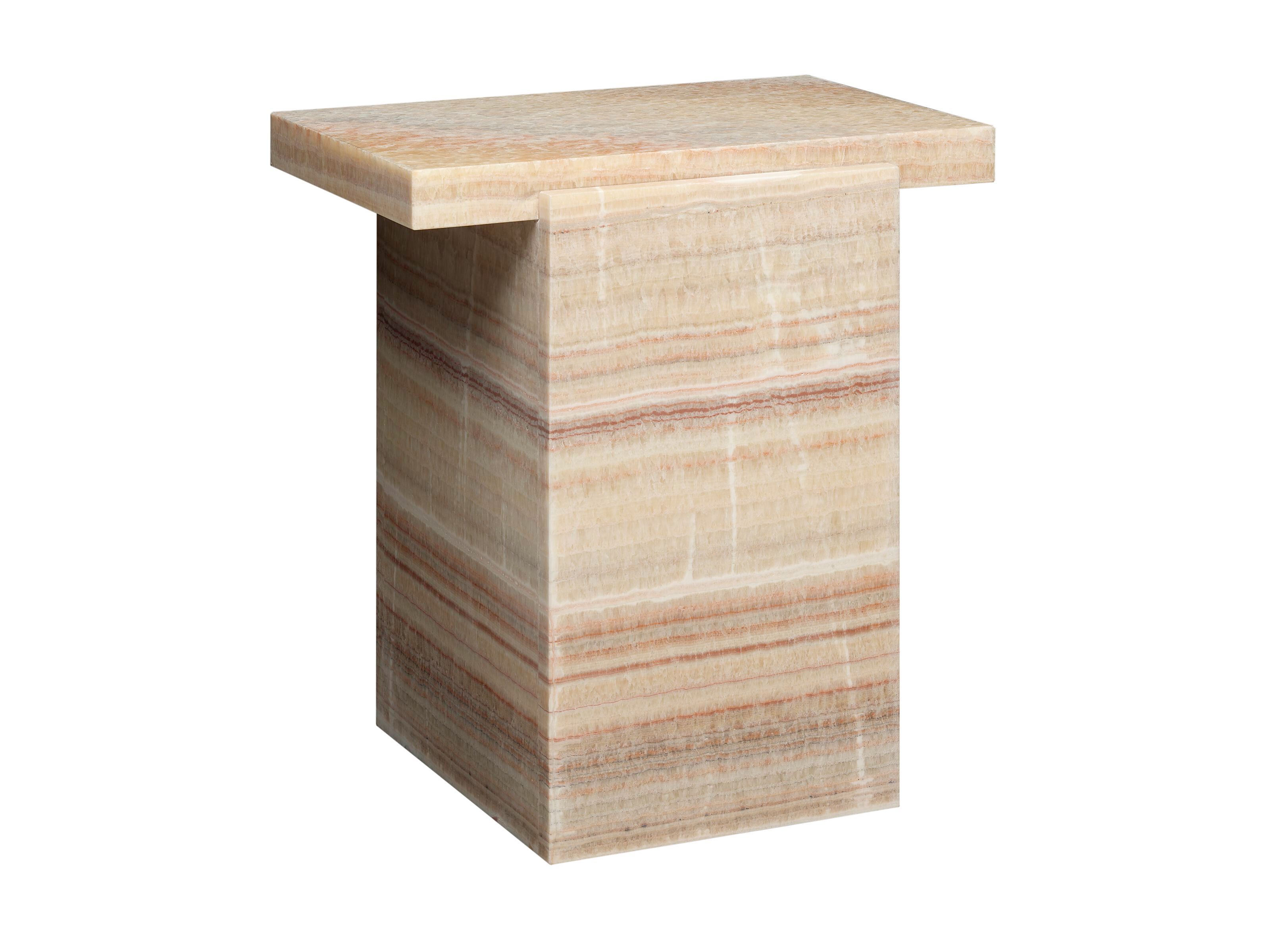 Журнальный столик из оникса e15 TORE ONYX ARCH-00034206