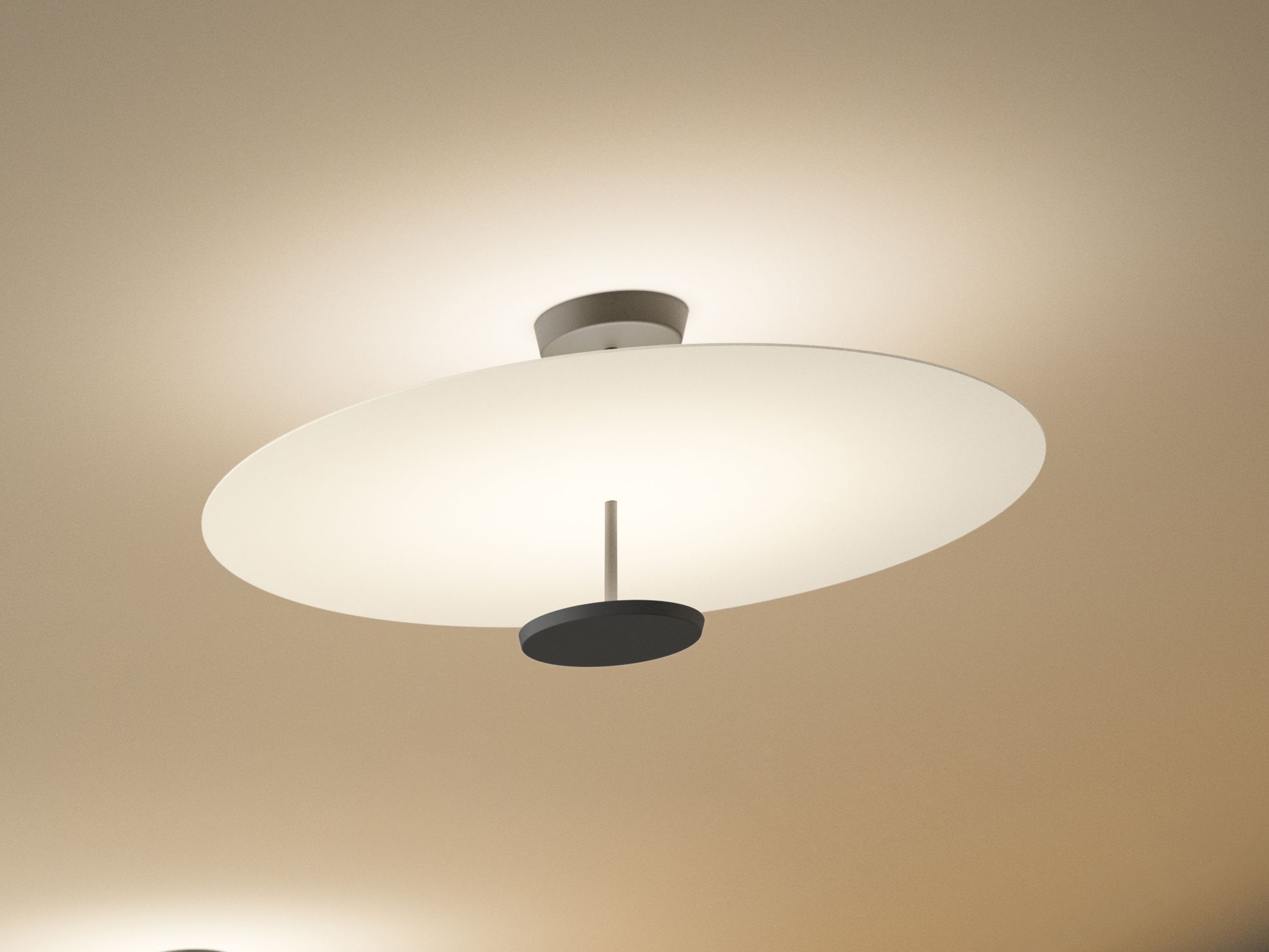 Металлический светодиодный потолочный светильник Vibia ARCH-00085986