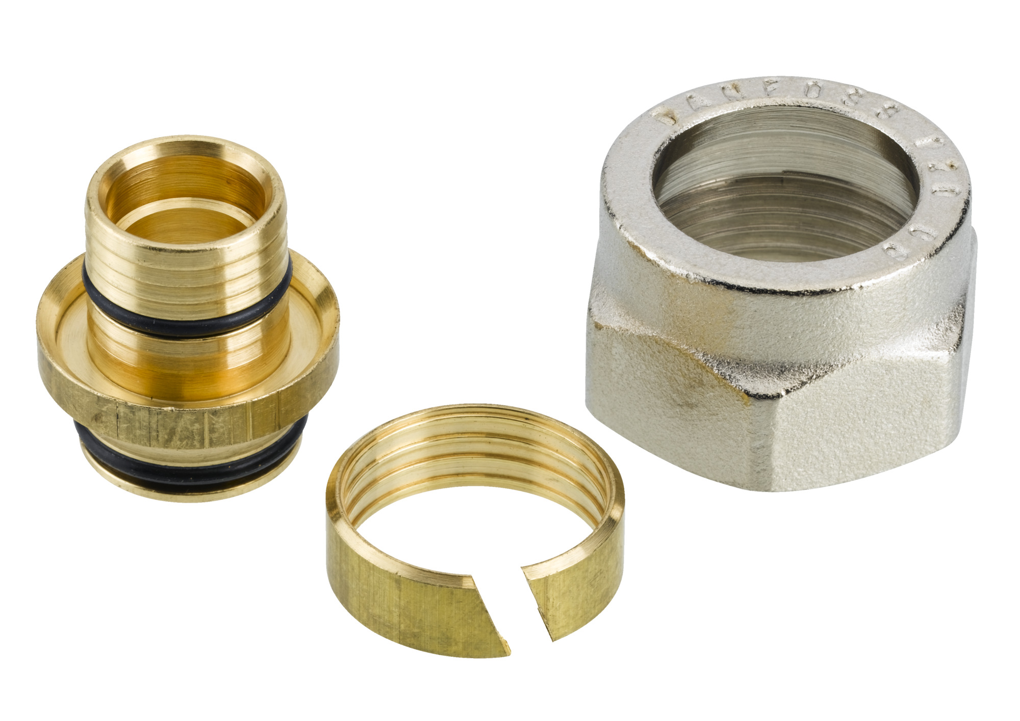 Danfoss Фитинги для полимерных труб (PEX) Уплотн. фитинги PEX 15х2.5 G1/2''нар 013G4147  - Вид №12