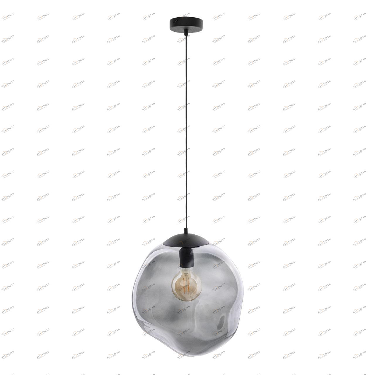Подвесной светильник круглый графит Sol 4264 Sol TK LIGHTING ДИЗАЙНЕРСКИЕ, SOL 00-3890142 Прозрачный;черный 