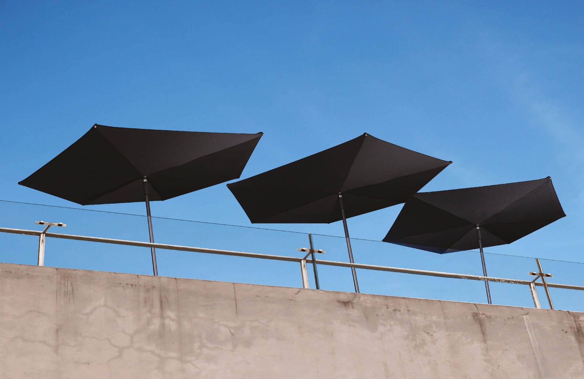 Алюминиевый зонтик с порошковым покрытием Scolaro Parasol Revo ARCH-00051474 - Вид №1