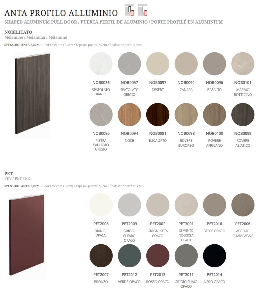 Встроенная кухня с полуостровом Febal Casa Origina ARCH-00062587 - Вид №19