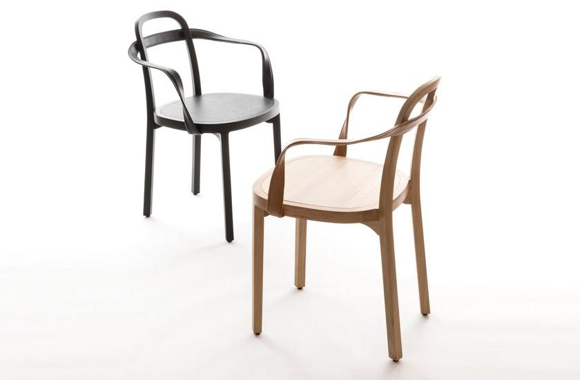 Woodnotes Стул дубовый с подлокотниками Siro+ sun-id-1490003 - Вид №3