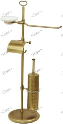 Стойка 4-х функциональная MIGLIORE Mirella ML.MRL-2104.BR - бронза 