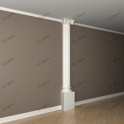 ЕВРОПЛАСТ 1.10.207 Полуколонна Пенополиуретан 