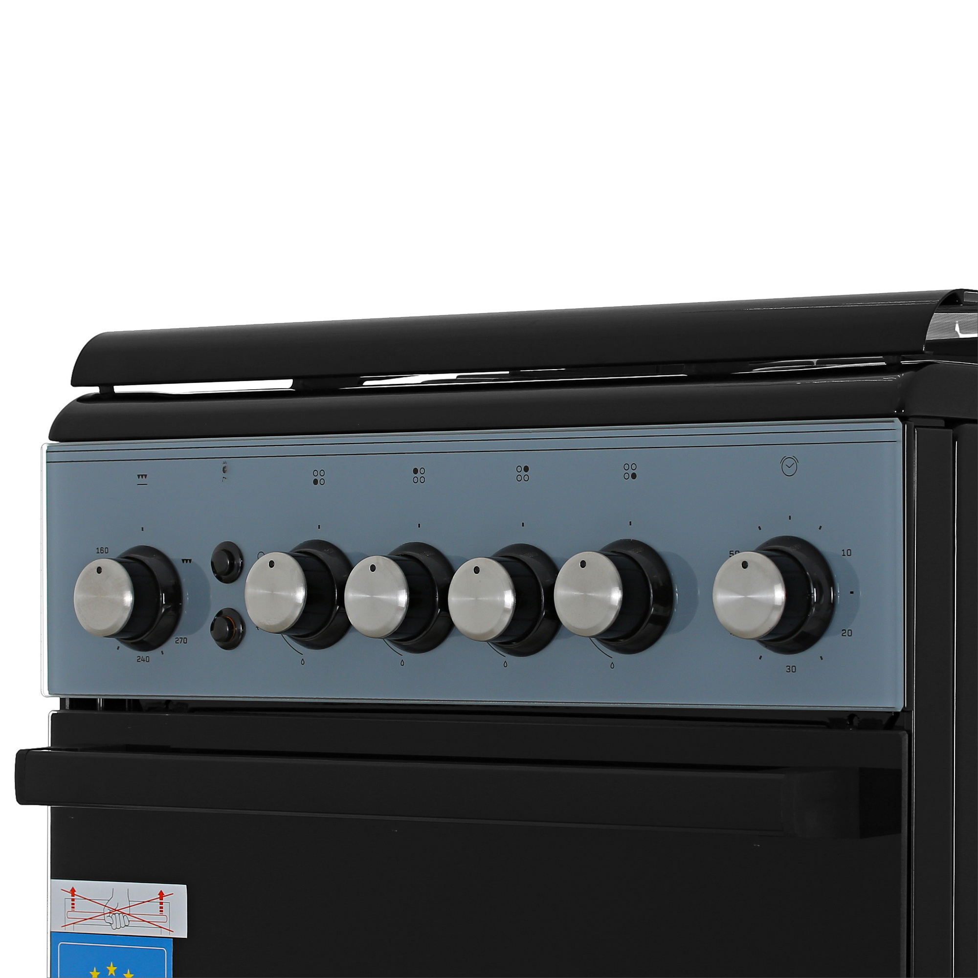 9983913 Газовая плита De Luxe 506040.23г (кр) ЧР-002 серый STDN-0026790 - Вид №3