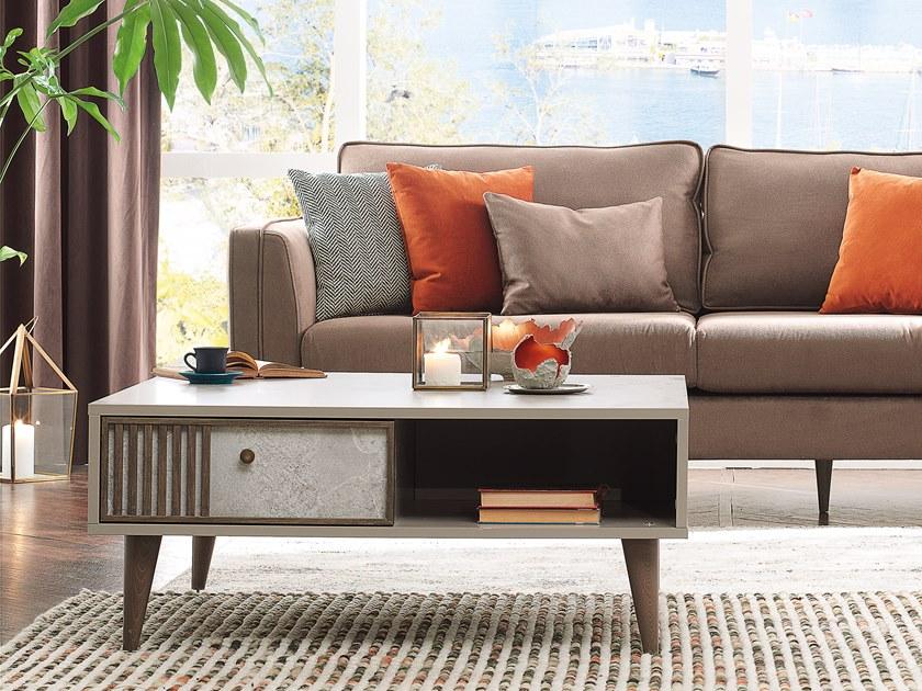 Enza Home Низкий стол с вещевым ящиком Praga sun-id-1500847 - Вид №1