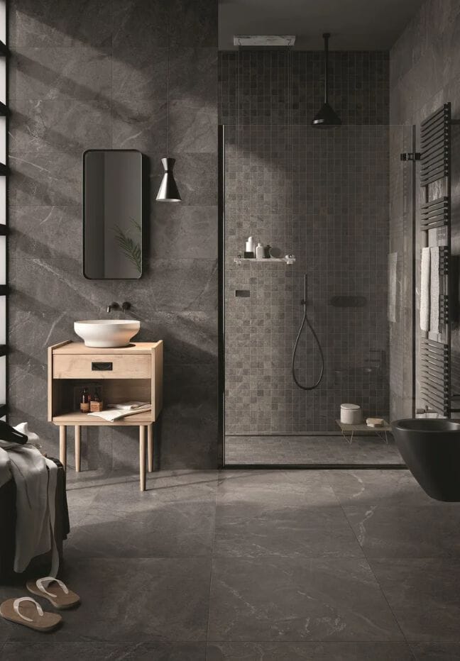 Пол / облицовка керамогранита с эффектом камня Imola BLUE SAVOY ARCH-00072215 - Вид №4