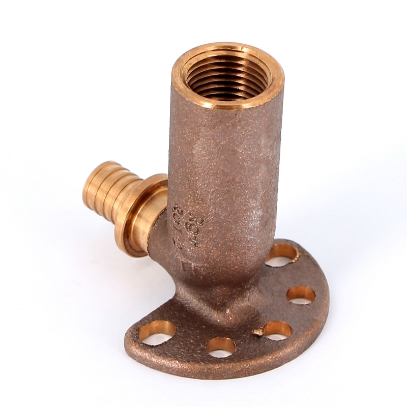 Водорозетка надвижная В латунная REHAU 16 x 1/2" h=70 мм бронза RAUTITAN 456418 - Вид №2