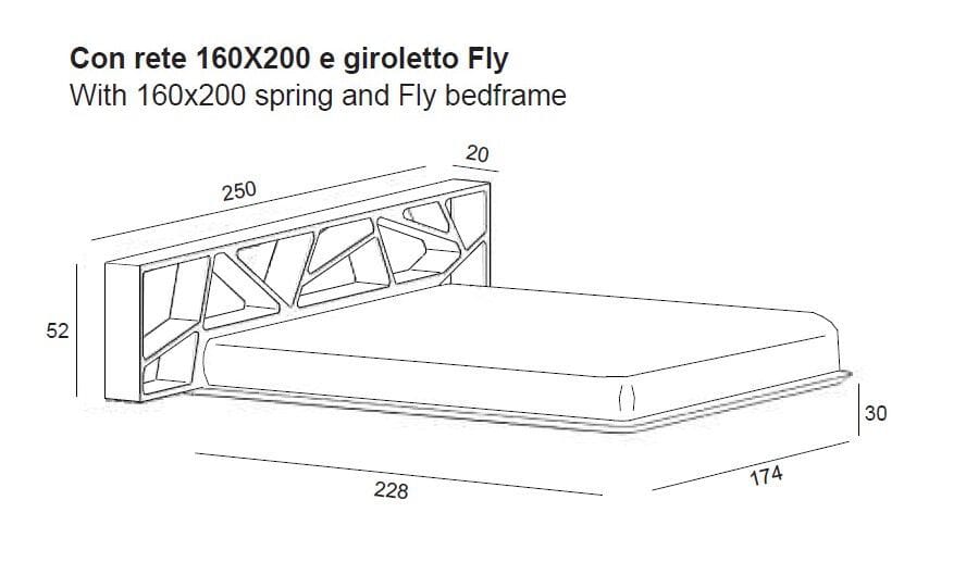 Двуспальная кровать Voltan Space ARCH-00106232 - Вид №4