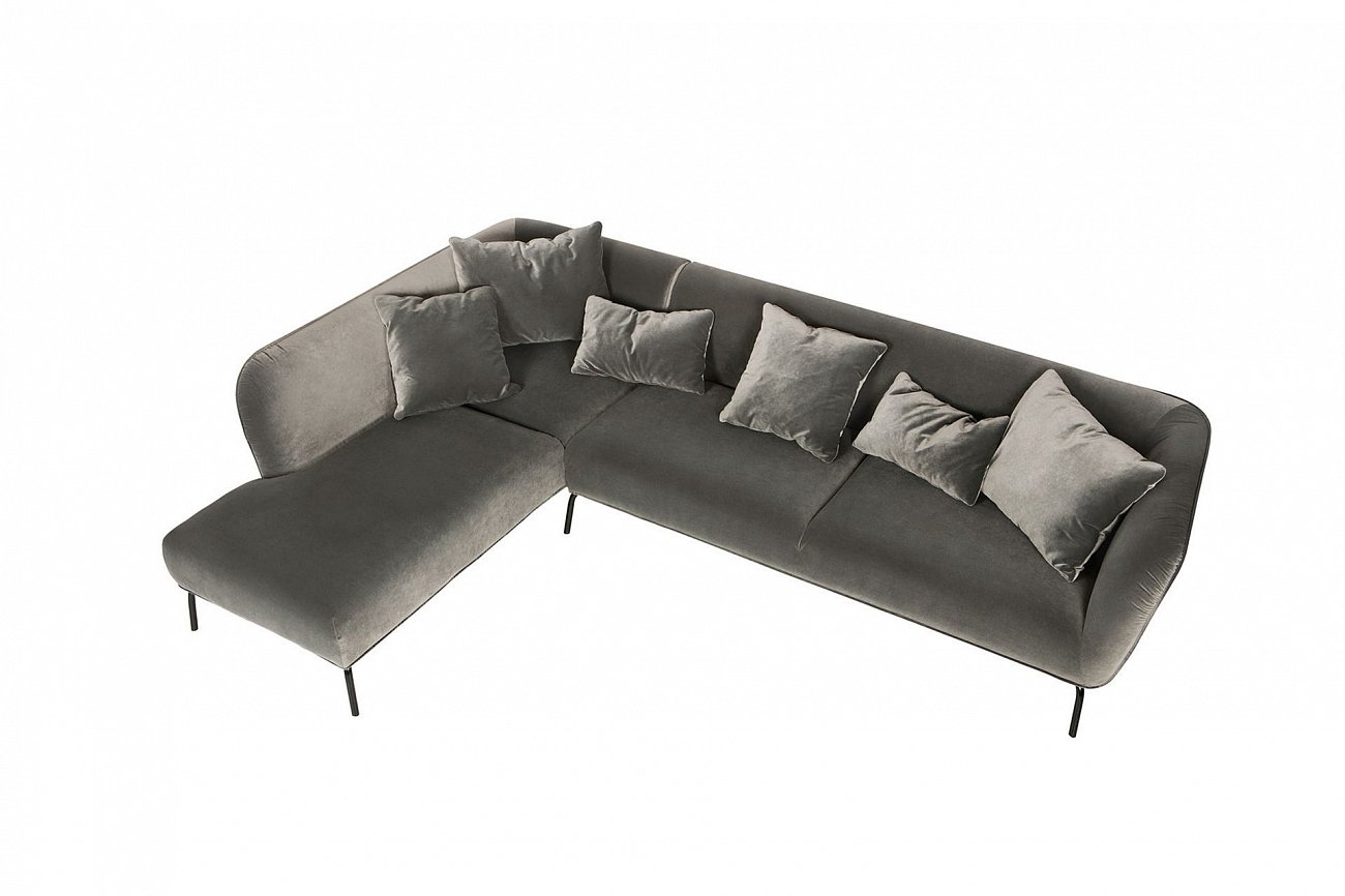 Диван Selma угловой темно-серый SITS ДИЗАЙНЕРСКИЕ, SELMA 192335 Серый  - Вид №7