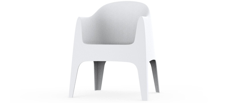 027671 Высокое кресло Vondom Solid - Вид №1