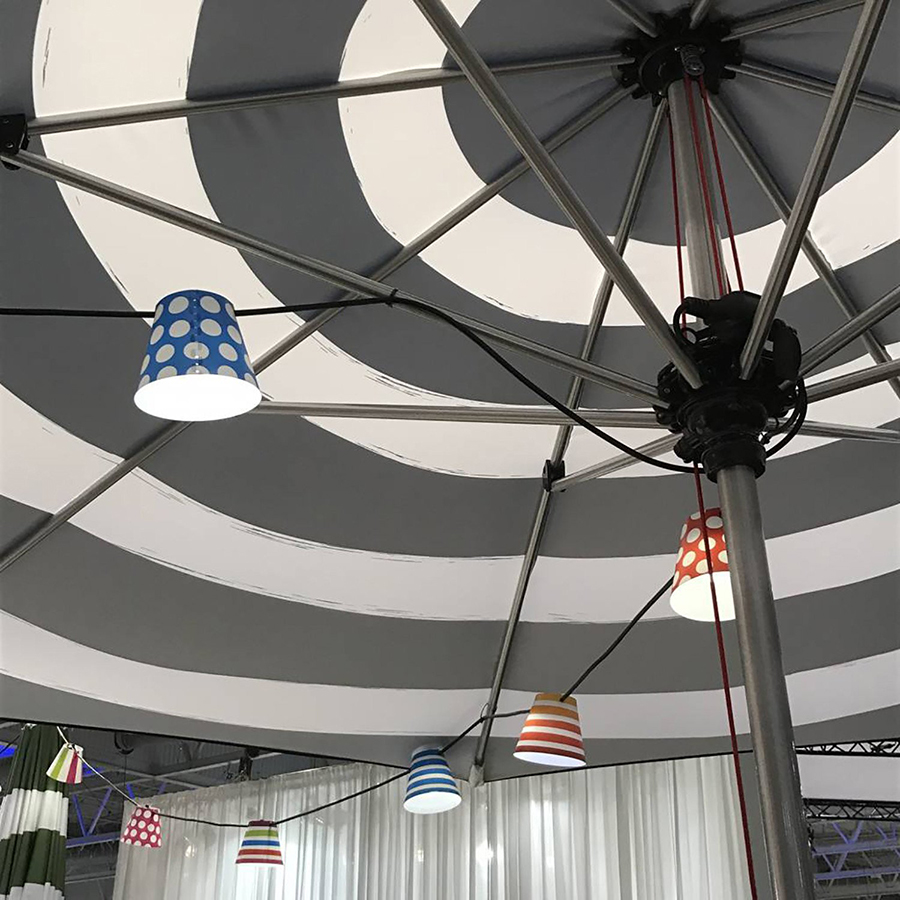 Гирлянда праздничная Рarty Рolonaise, узор Flying lotus Fatboy 100271 - Вид №4