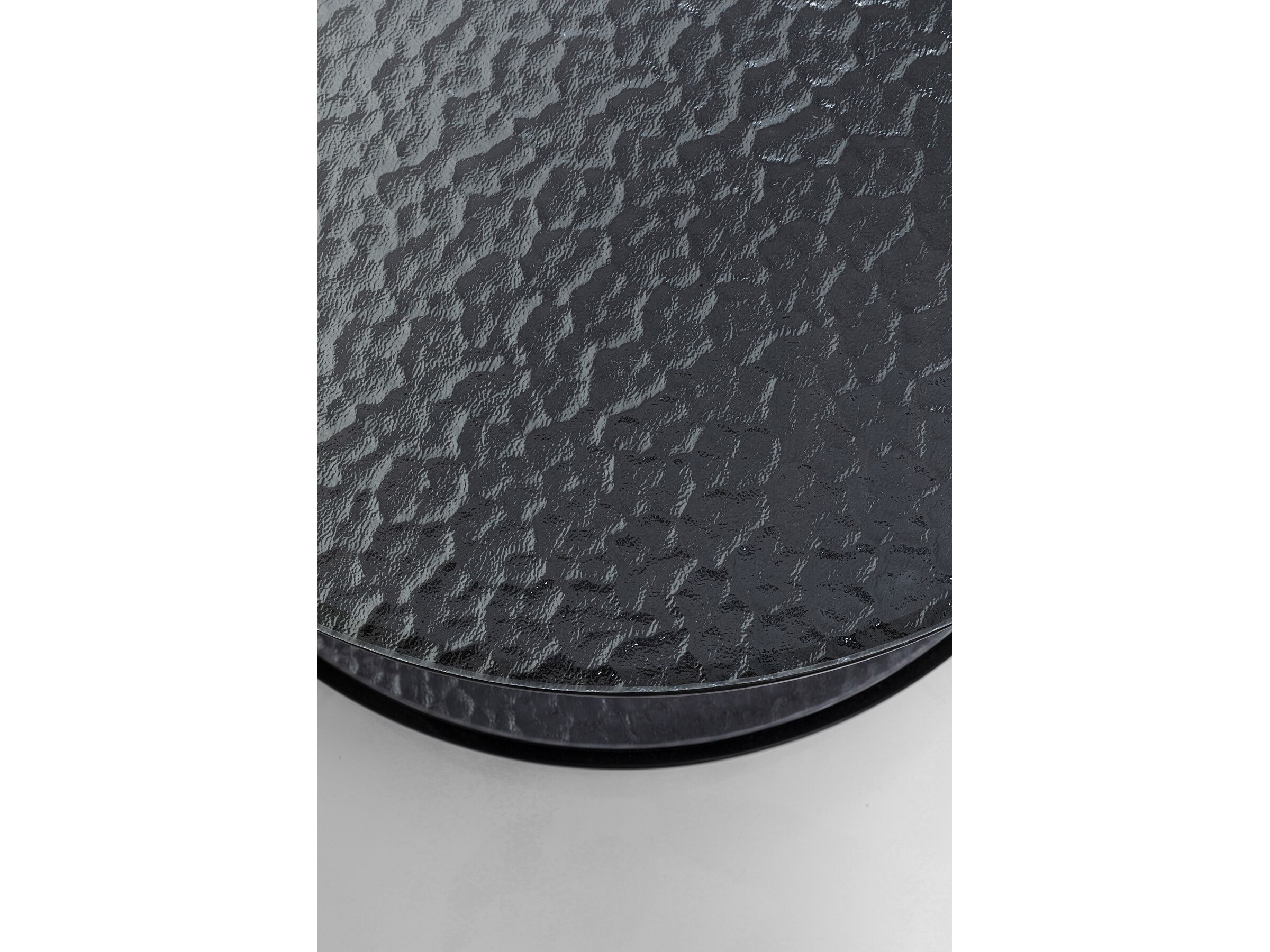 Круглый журнальный столик из стали и стекла KARE Design ARCH-00136644 - Вид №4