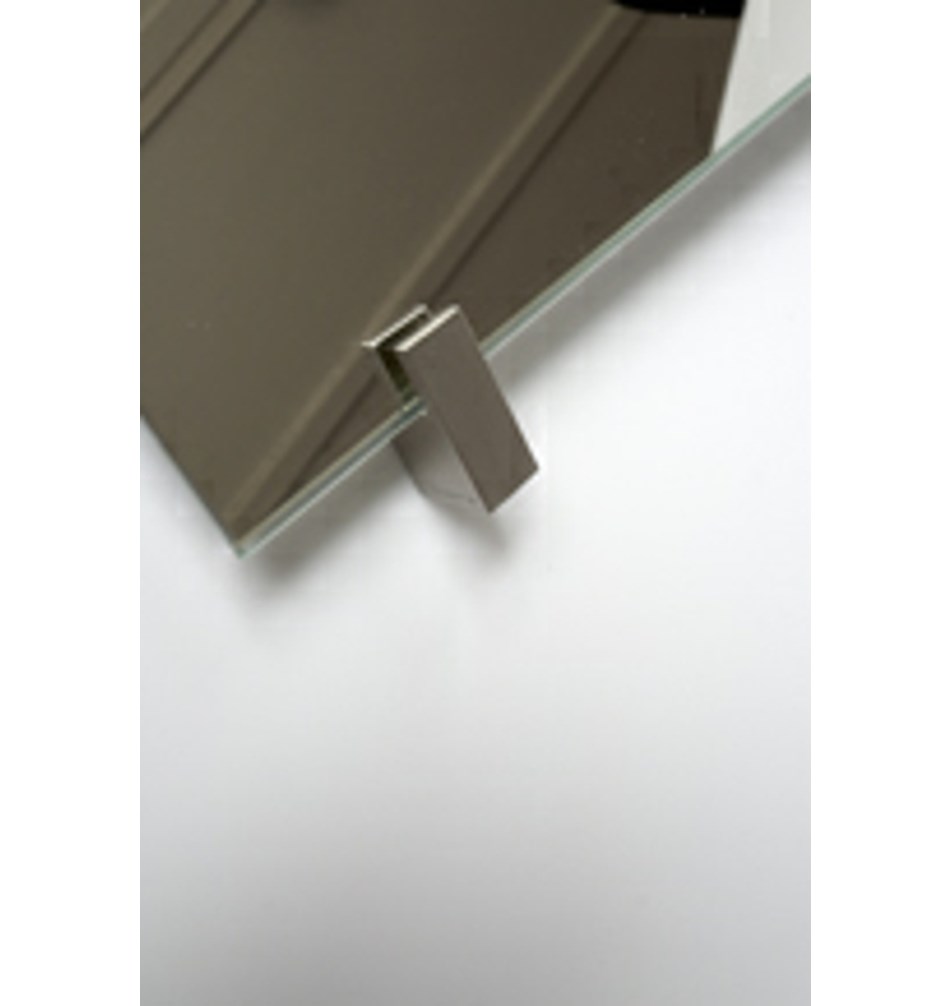 FROST Держатель зеркала 4 » 4 шт. почищенный цинк / латунь Матовый Q302101410  - Вид №1