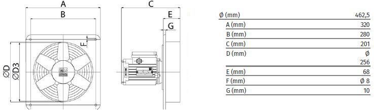 Vortice Спиральный аспиратор Vorticel e 40303 - Вид №1