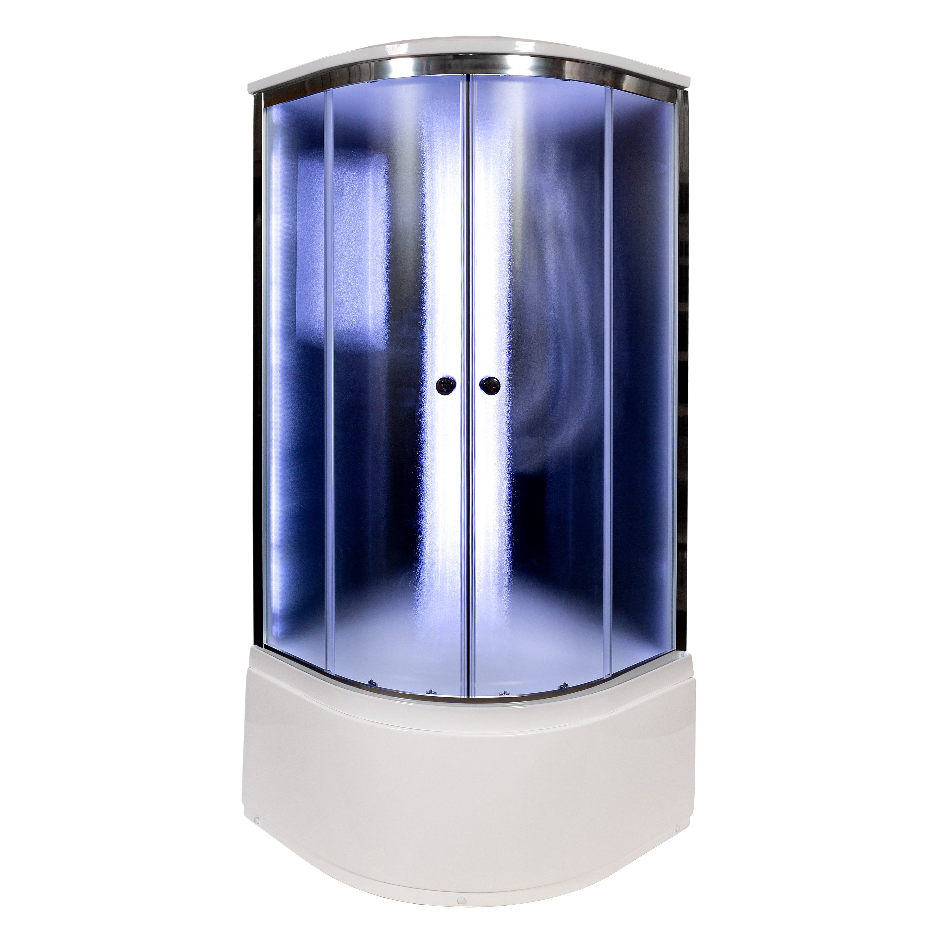 ЕМ1511 L N LED Душевая кабина DETO Серия EM B90S LED BLACK - Вид №2