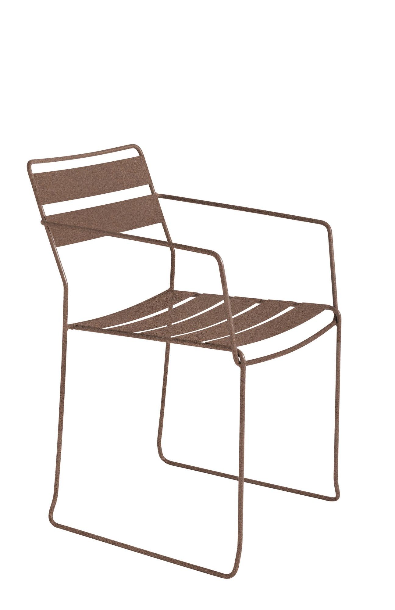 Стальной садовый стул с подлокотниками iSimar ARCH-00020369 - Вид №14