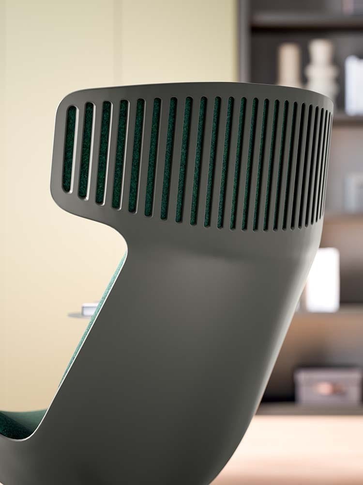 Спицевое вращающееся кресло Quadrifoglio Group Design Living ARCH-00098792 - Вид №6