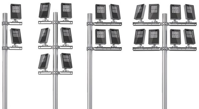 iGuzzini Регулируемый алюминиевый светодиодный проектор для улицы Platea sun-id-1380206 - Вид №2