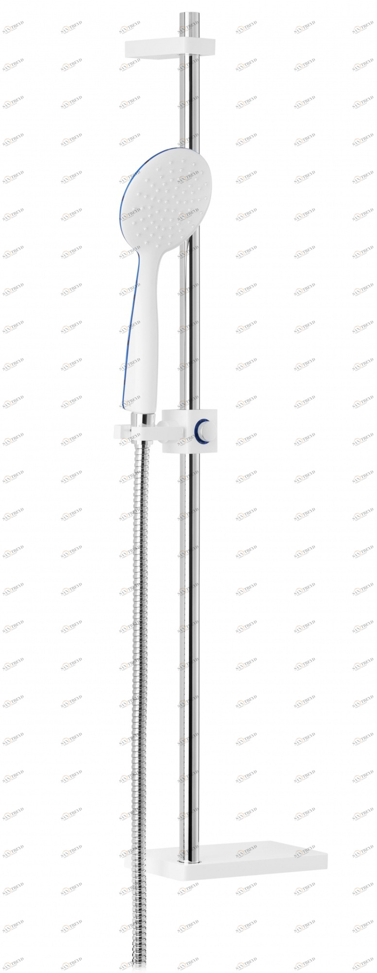 Душевой гарнитур Sanindusa Basic 5R42070110 хром/белый
