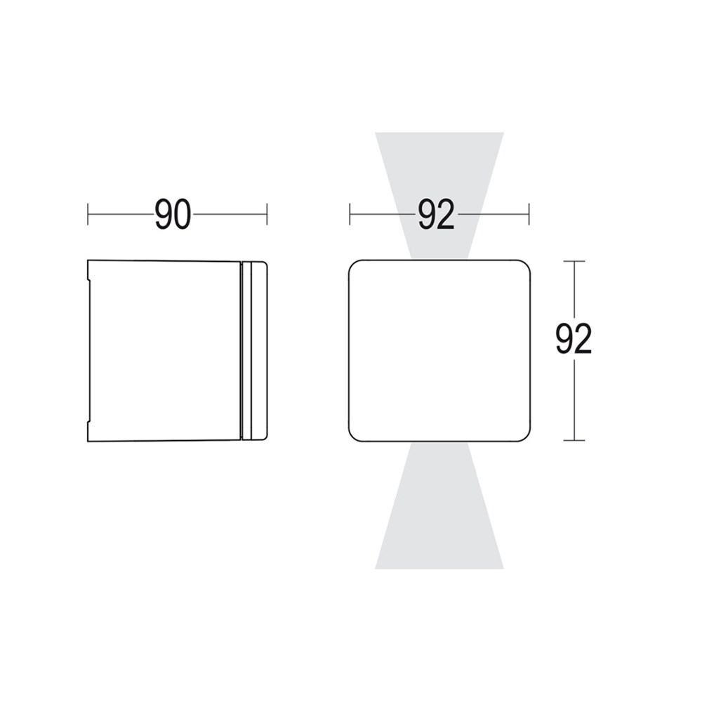 MicroBivio 2 L Ghidini Bivio .05 Темно-Cерый (Матовый)  - Вид №1
