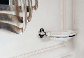 Gentry Home Керамический держатель стакана Queen Розовое золото GH103264 - Вид №1