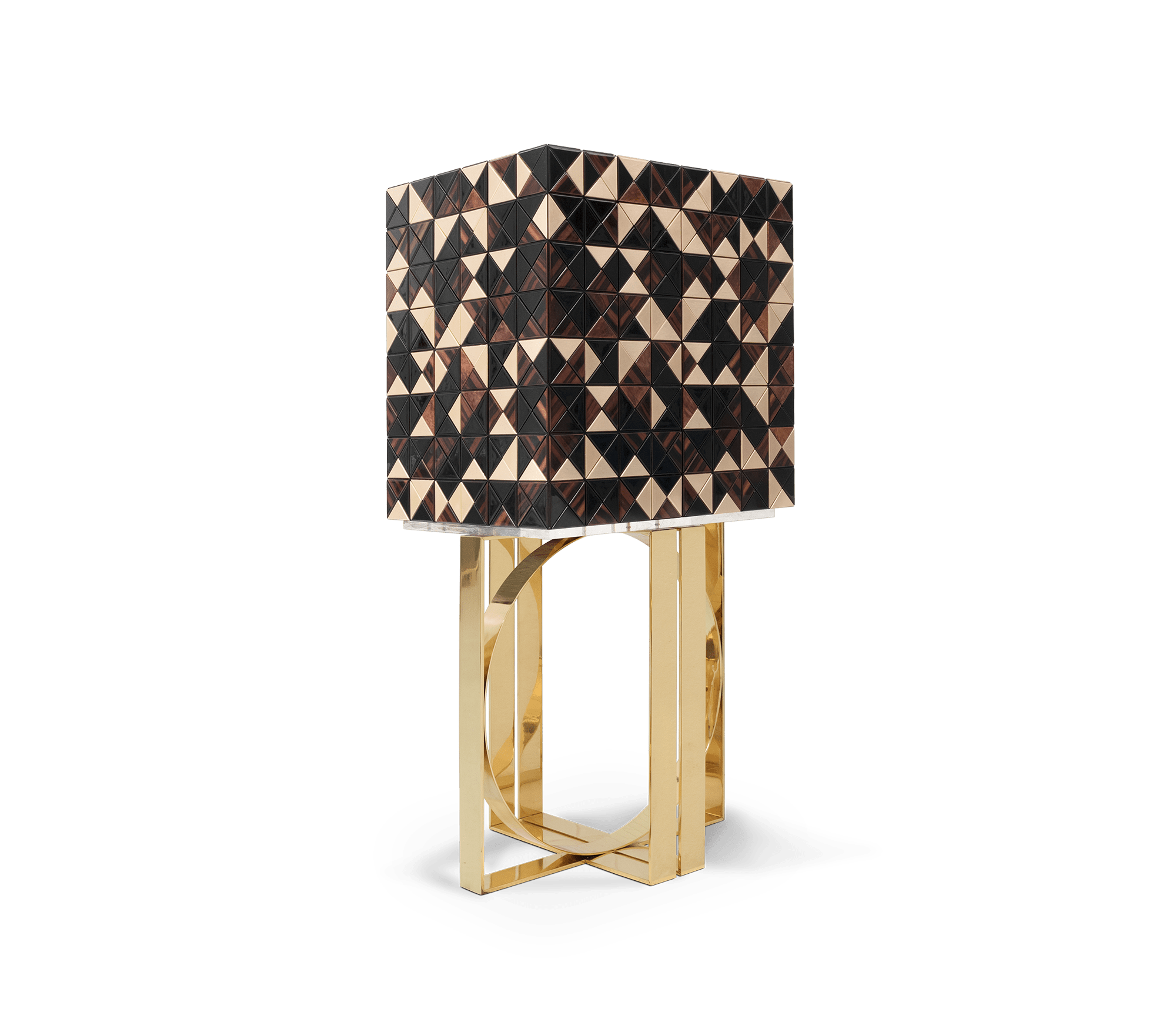 0-035 Пиксельный шкаф из орехового дерева Boca Do Lobo 