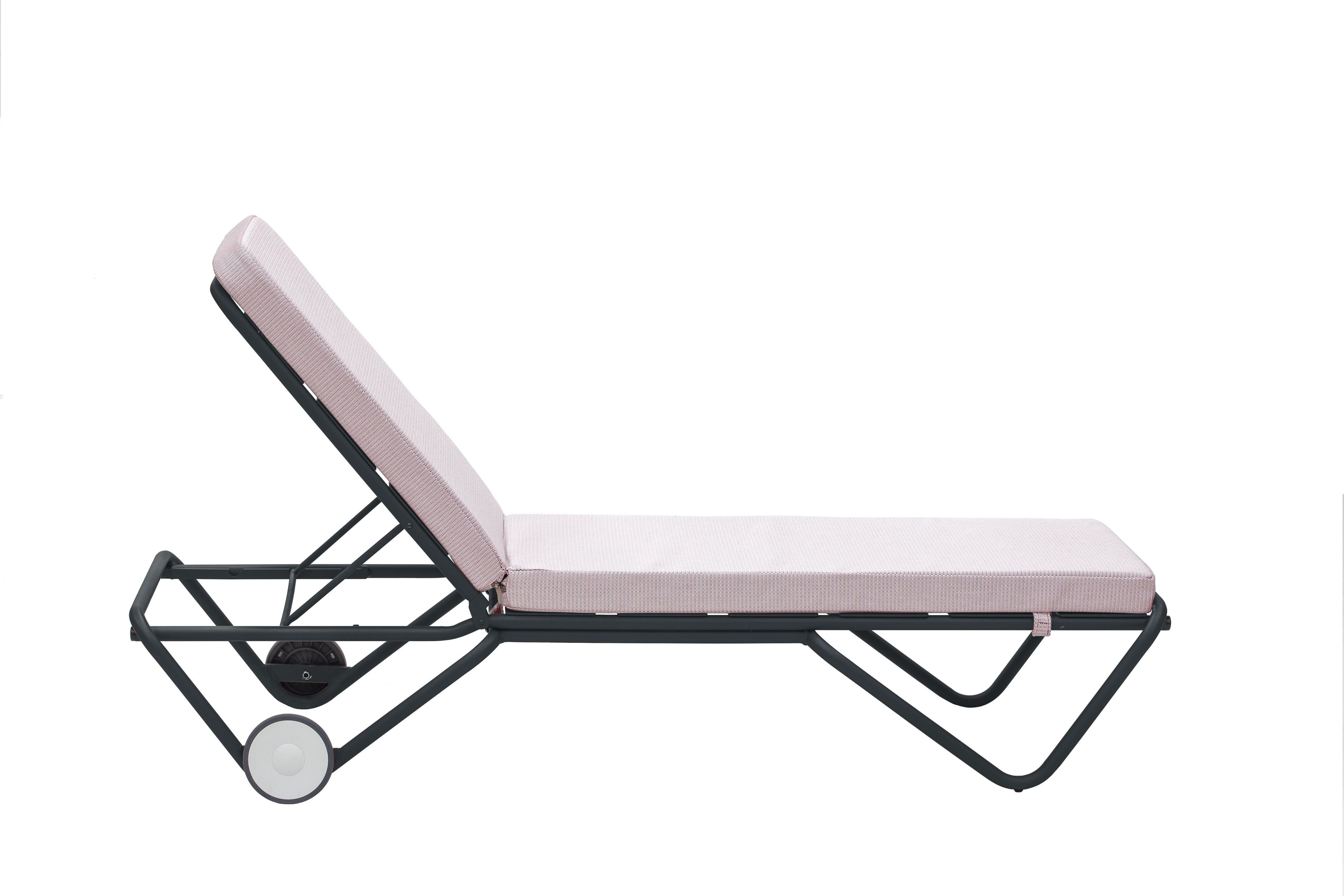 Алюминиевая откидная Садовая кровать с колесами iSimar Barceloneta ARCH-00086631 - Вид №21