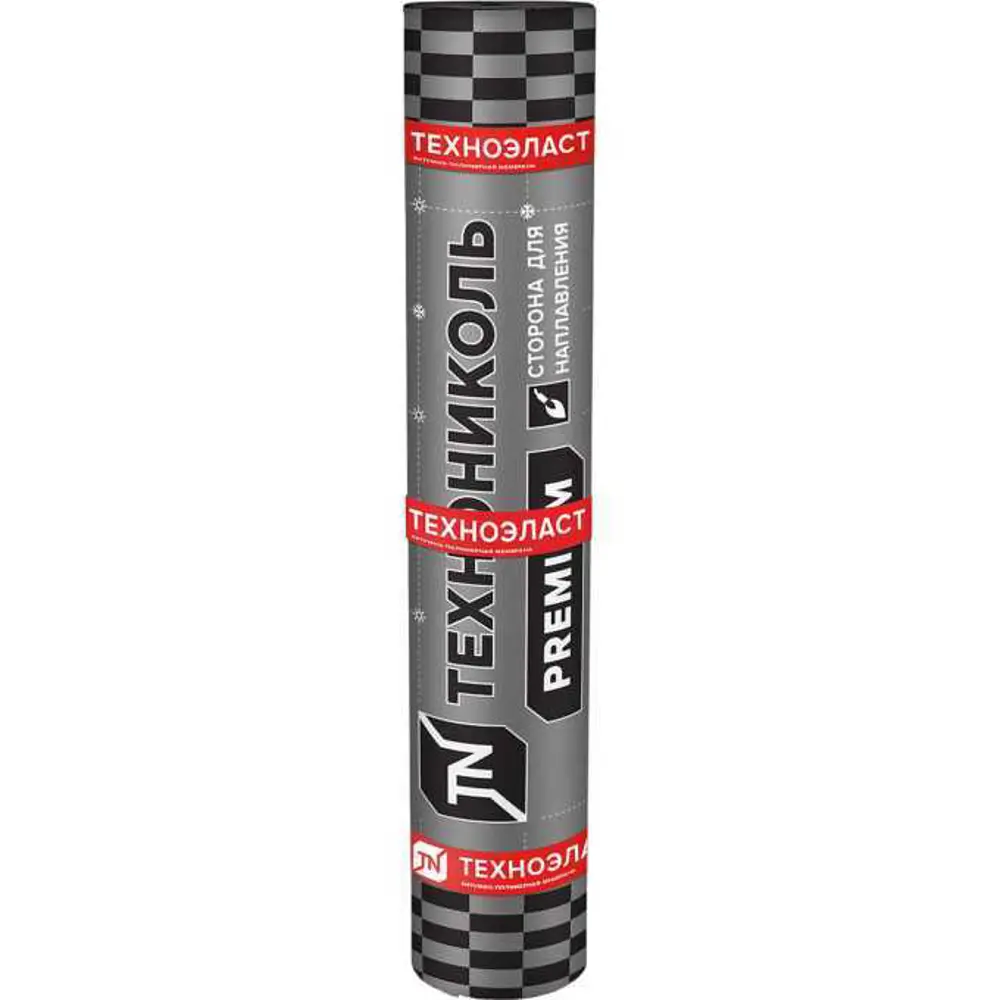 Техноэласт ТКП-5.0 верхний слой стеклоткань 10 м² ТЕХНОНИКОЛЬ STLM-2164989