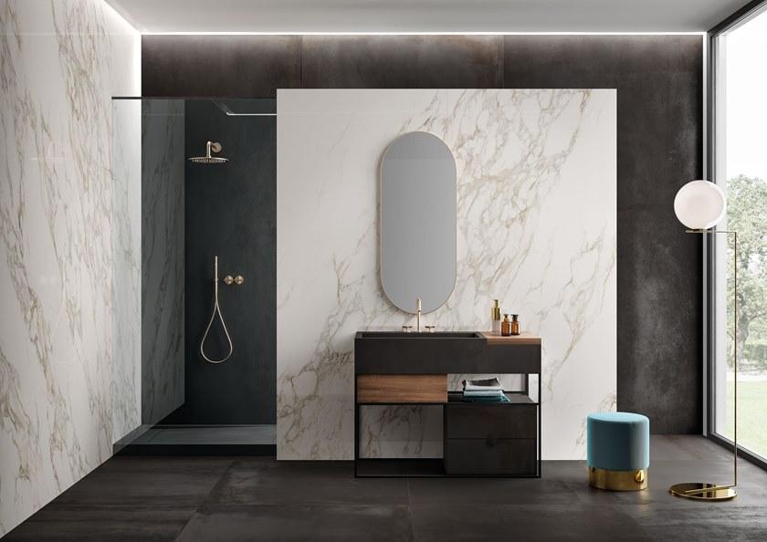 Italgraniti Мебель для умывальника из керамогранита с ящиками Italgranitilive Acqc000001 - Вид №4