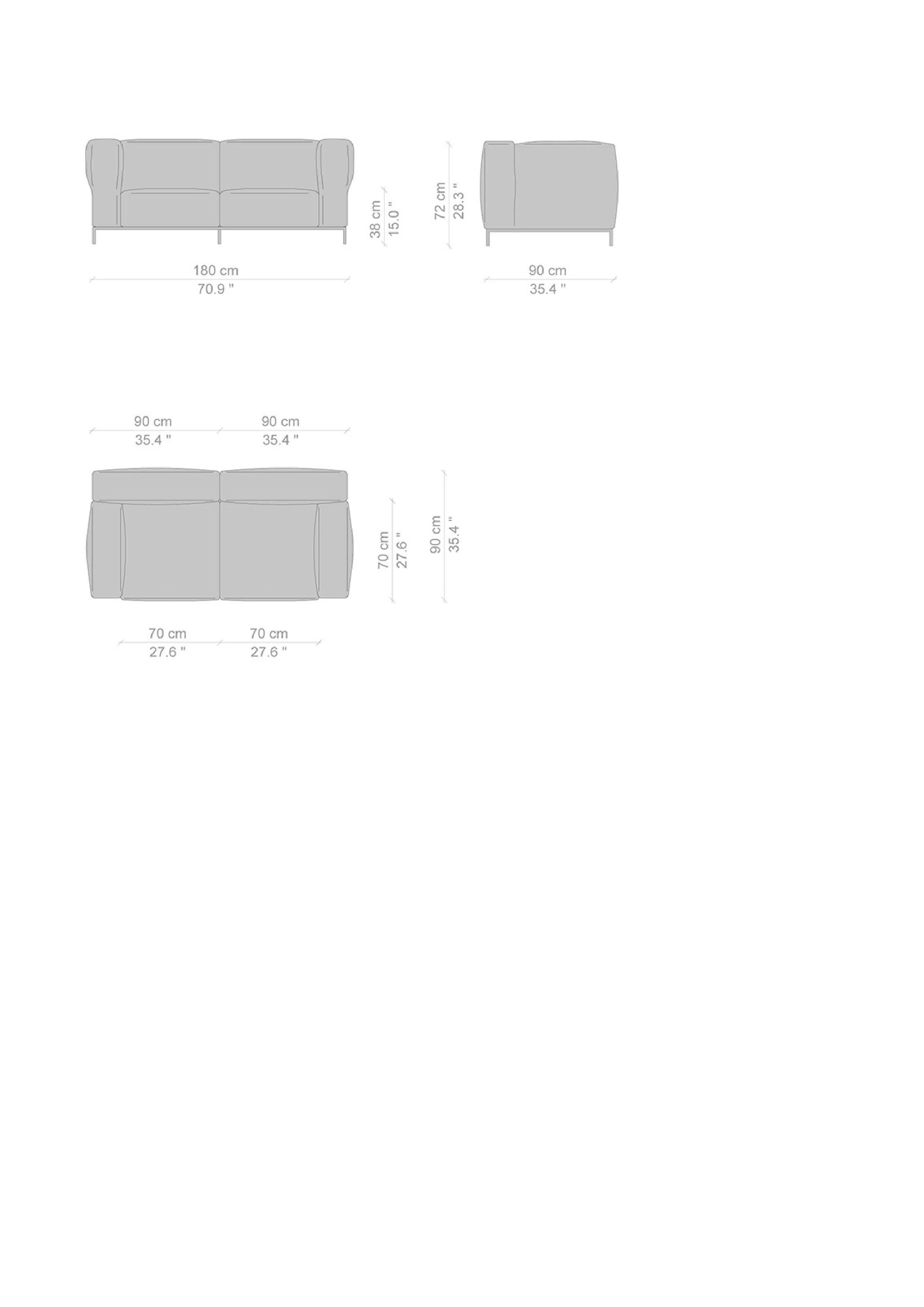 Модульный диван CASSINA Living ARCH-00010209 - Вид №10