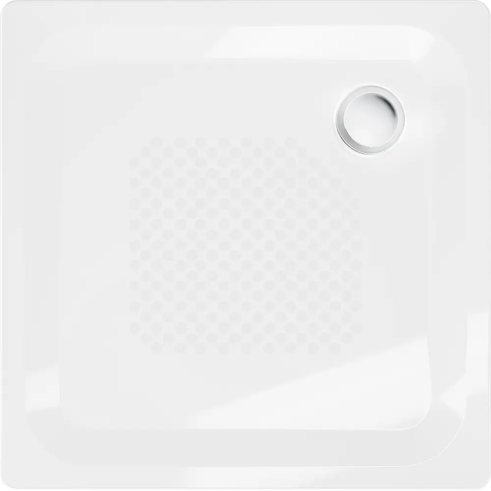 Душевой поддон BLB U HG квадратный сталь 80x80 см STLM-2062785 - Вид №1